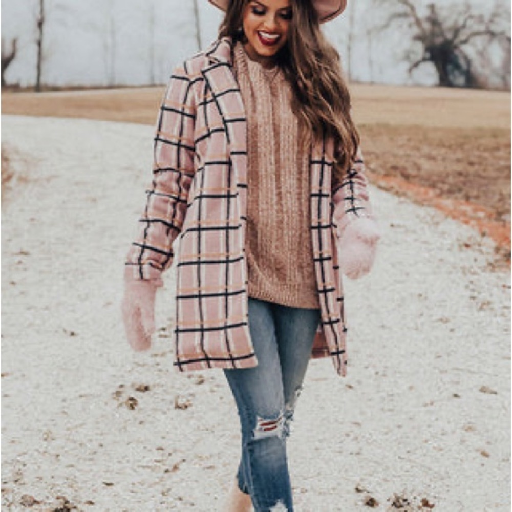 Dusty purple coat